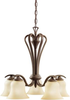 Mid. Chandeliers-Glass Down - 66901 - Light Center (The)