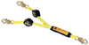 DBI-SALA Retrax Yellow Shock-Absorbing Lanyard - 6 ft Length - 840779-00315 - 840779-00315 - R. S. Hughes Company, Inc.