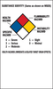 Brady B-7569 Vinyl Right-To-Know / Compliance Label - Printed Text = SUBSTANCE IDENTITY, HEALTH HAZARDS - 121165 - 754473-70672 - R. S. Hughes Company, Inc.