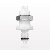 Coupling Insert, Shut off Panel Mount Hose Barb - PMCD4201 - Qosina Corp.