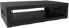 Rack Cabinet, Desktop, Steel, Black; Cabinet Style Hammond - 51R3564 - Newark, An Avnet Company