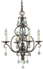 Light Mini Chandelier - F1904/4MBZ - Murray Feiss Lighting