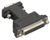 Serial AT Adapter, DB9 Male to DB25 Female - FA521A-R3 - Visual Sound, Inc.