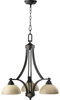 624-3-95 Mid. Chandeliers-Glass Down - 741276 - Capital Lighting, Inc.