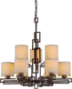 2550-09-32 Mid. Chandeliers-Drum Shades - 365796 - Capital Lighting, Inc.