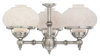 3 Light Kit - Aladdin - English Pewter - MC181EP - Monte Carlo Fan Company