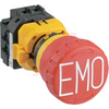 E-STOP PUSHLOCK PULL/TURN RESET 22MM XWSERIES NON ILLUMINATED 1NO 3NC CONTACTS, - 70173407 - Allied Electronics, Inc.