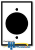 Leviton Power Outlet Wallplate - One Gang - Mounting - 83028 - TelephoneStuff.com