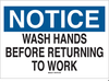 Personal Hygiene Sign - 42726 - Brady Corporation