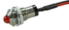 Panel Mount Indicator, Led, 8Mm, Red, 2V; Led Color Bivar - 06W0055 - Newark, An Avnet Company