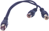 Rca Audio/video Cable, 7.5In, 28Awg, Black; Connector Type A Multicomp Pro - 11M0529 - Newark, An Avnet Company