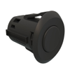 Point Coat Hook, Snap-in, Oval Perpendicular Black Flange, Black Hook - MP-07-113-55-0 - Southco