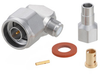 Right Angle N Male (Plug) Precision Connector for LL142 Cable, Clamp/Solder - FMCN1082 - Fairview Microwave Inc.