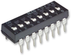 Dip Switch, Spst, Dip, Through Hole, 100 Ma, 24 V Rohs Compliant Te Connectivity - 39Y8075 - Newark, An Avnet Company
