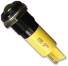 Panel Mount Indicator, Led, 14Mm, Yellow, 2.1V; Led Color Apem - 15R9905 - Newark, An Avnet Company