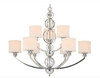 1030-9 CH Mid. Chandeliers-Glass Up - 693205 - Capital Lighting, Inc.