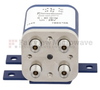 Transfer Latching DC to 40 GHz Electro-Mechanical Relay Switch, Indicators, Self Cut Off, up to 80W, 28V, 2.92mm -- SEMS-4069-DPDT-K