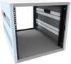 Cabinet, Desktop, Grey, Steel; Cabinet Style Hammond - 51R3591 - Newark, An Avnet Company