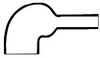 RIGHT ANGLE SHAPE - THICK WALL WITHOUT RIB - 1100 SERIES (THICK WALL) - COMPAERO, Inc.