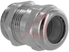 Gland, Cable; 8 to 15 mm; Nickel-PlatedBrass; Neoprene; PG 16; IP68; 43 mm - 70074389 - Allied Electronics, Inc.