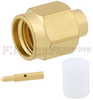 SMA Male Connector Solder Attachment for RG402, RG402 Tinned, .141 SR Cable - SC3011 - Fairview Microwave Inc.