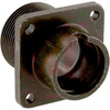 connector comp,shell only,metal circular,box recept,no bkshl,size 16,olive drab - 70141291 - Allied Electronics, Inc.