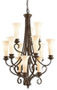 42156OZ Large Chandeliers-Glass Shade - 679740 - Capital Lighting, Inc.