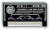 Dual Bal/Unbal Line Amp: -12 to 20 dB Gain - STA-1 - Visual Sound, Inc.