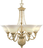 P4010-42 Mid. Chandeliers-Glass Up - 762384 - Capital Lighting, Inc.