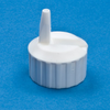 Coarse-Ribbed Flip-Top Cap - 180704 - U.S. Plastic Corporation
