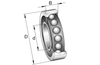 Super Precision Angular Contact Bearings - HCS7021-E-T-P4S-UL - Pacific International Bearing, Inc.