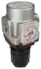 Regulator; Modular; 1/8NPT ports; panelmount; square gauge in imperial units -- 70070495