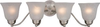Bathroom Fixtures-Four Lights - 15804 - Light Center (The)