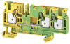 Pe Terminal Block, Din Rail, 3Pos, 12Awg Rohs Compliant Weidmuller - 92AH6763 - Newark, An Avnet Company