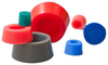 Silicone Hollow Tapered Plugs -- HTP - Image