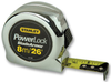Tape, Powerlock, 8M; Tape Measure Type Stanley - 50M5403 - Newark, An Avnet Company