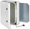 Enclosure, Ip66, Utility Box, 210 Mm, 400 Mm, 500 Mm, Pc (Polycarbonate), Grey Rohs Compliant Fibox - 49X9175 - Newark, An Avnet Company