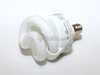5 Watt, 120 Volt Warm White Spiral CFL Bulb -- TEC48905C - Image