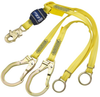 DBI-SALA EZ-Stop Yellow Shock-Absorbing Lanyard - 6 ft Length - 840779-09732 - 840779-09732 - R. S. Hughes Company, Inc.