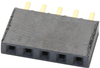 Connector, Rcpt, 5Pos, 1Row, 2.54Mm; Pitch Spacing Samtec - 90Y8631 - Newark, An Avnet Company