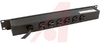 Power Strip; Aluminum; 20 A; 6/15 ft.; Black; 2 in.; 1-3/4 in.; Matte Finish - 70091711 - Allied Electronics, Inc.