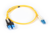 10m (32.8ft) LCSC YL OS2 SM Fiber Patch Cable INDR Zip OFNR -- EFN310-010M-SCLC - Image