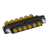 6 Pos. Female SIL 14 AWG Cable Conn. Kit, Jackscrews - M80-4000000F1-06-326-00-000 - Harwin Plc