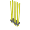 Headers, Male Pins - 612-MTSW-105-13-L-D-990-ND - DigiKey