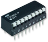 Switch, Dip, 8 Position, Spst, Piano; No. Of Circuits Alcoswitch Te Connectivity - 69K7058 - Newark, An Avnet Company