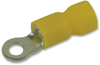 Terminal, Ring Tongue, #6, Crimp, Yellow; Stud Size - Metric Multicomp Pro - 40P3717 - Newark, An Avnet Company