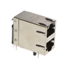 Modular/Ethernet Connector (RJ45) Jacks With Magnetics -- 0843-2B1T-33D-F-ND - Image