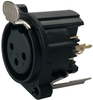 Xlr Connector, Jack, 3Pos, Pcb; No. Of Contacts Io Audio Technologies - 92AH3647 - Newark, An Avnet Company