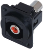 Rca Keystone Coupler, Receptacle, Blk; Product Range Tuk - 01AC9092 - Newark, An Avnet Company
