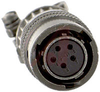connector,metal circ,str plug w/strain relief,cl e,sz 10,5#20 solder socket,oliv - 70011033 - Allied Electronics, Inc.